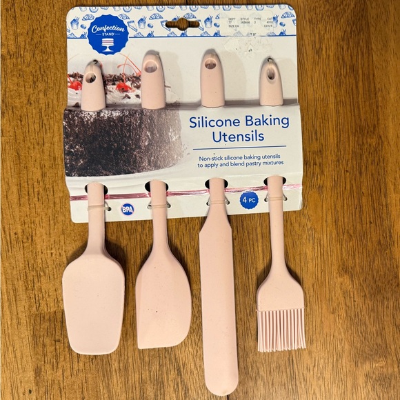 Silicone Baking Utensils Set - Pink - Picture 4 of 8